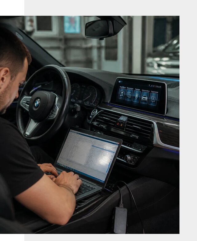 Русификация мультимедиа BMW для авто под ключ в Смоленске