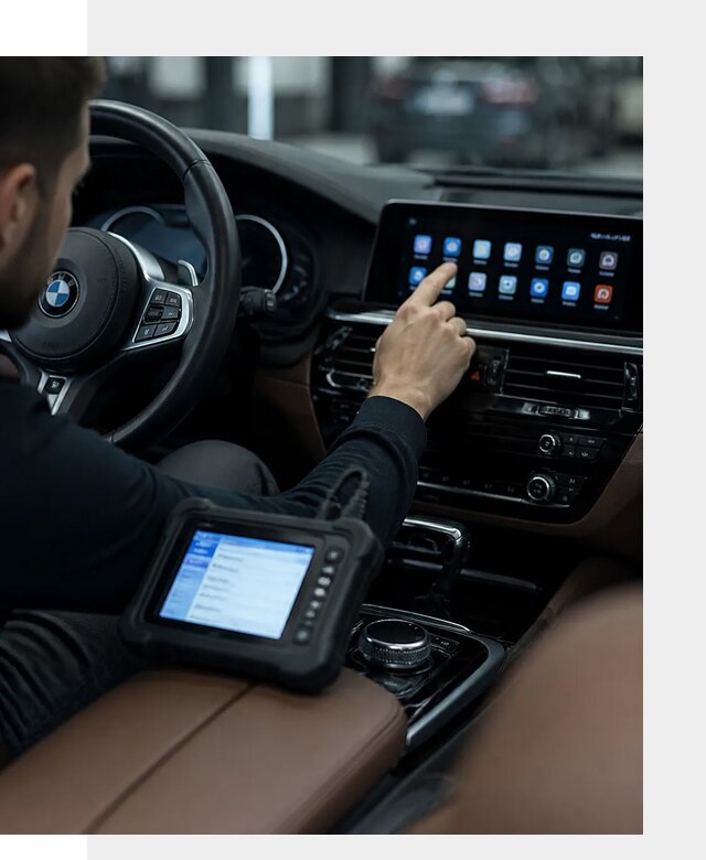 Установка приложений и мультимедиа сервисов BMW в Смоленске