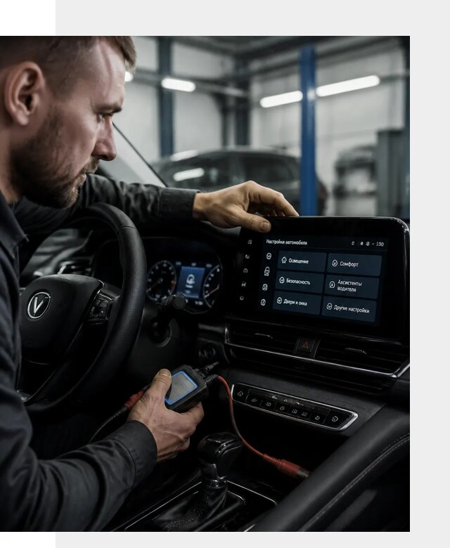 Русификация Changan CS55 и мультимедиа под ключ в Смоленске