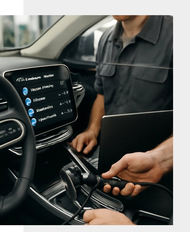 Установка приложений Geely для мультимедиа автомобиля в Смоленске