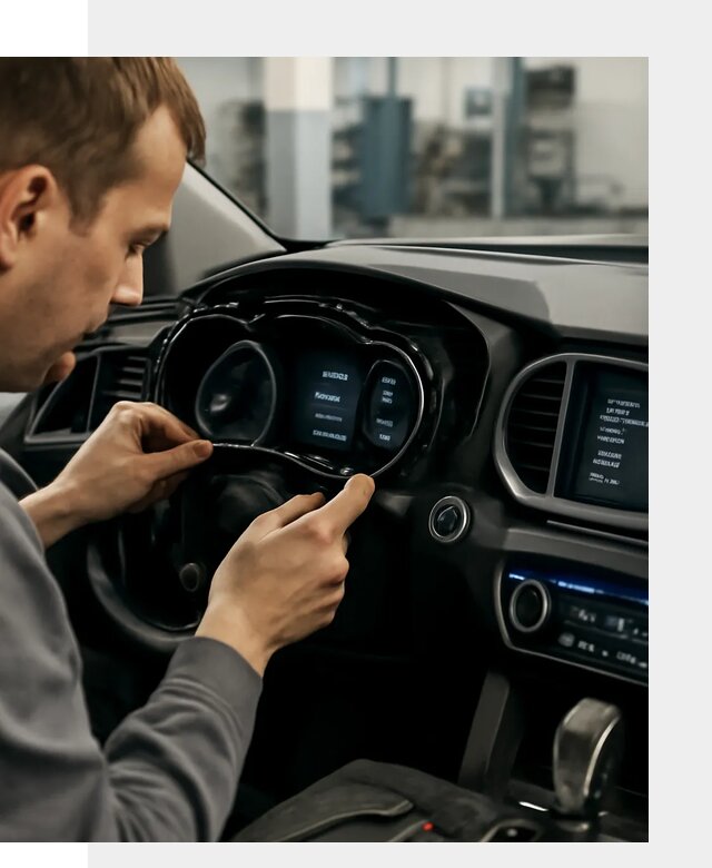 Русификация приборной панели автомобилей Hyundai в Смоленске
