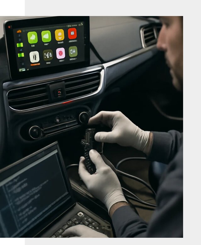 Активация Apple CarPlay в Смоленске для штатной мультимедиа