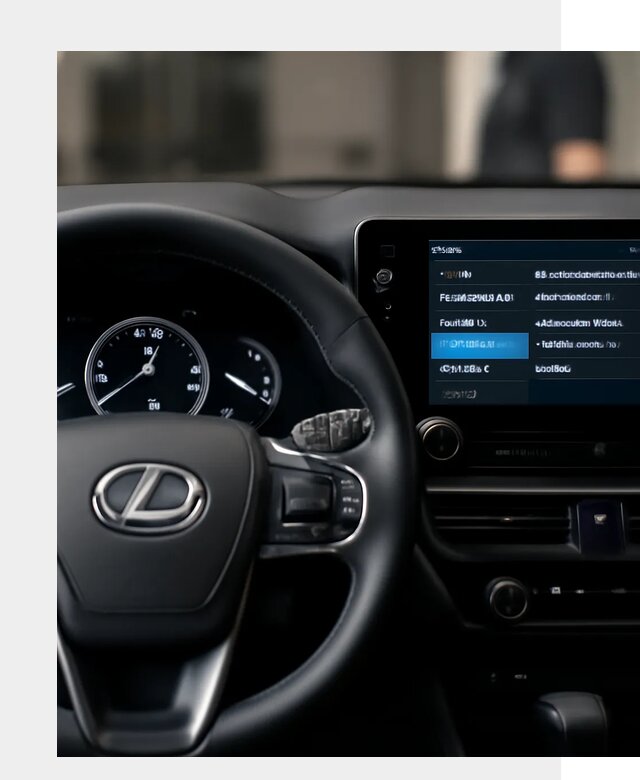 Русификация приборной панели Lexus в Смоленске по 5640 р. | ФастМобиль-Смл
