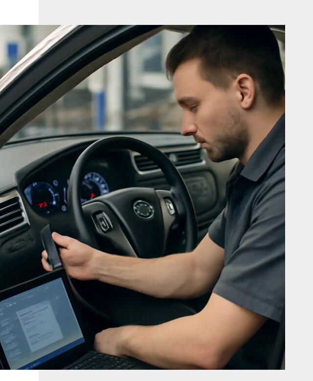 Русификация приборной панели Nissan для авто в Смоленске