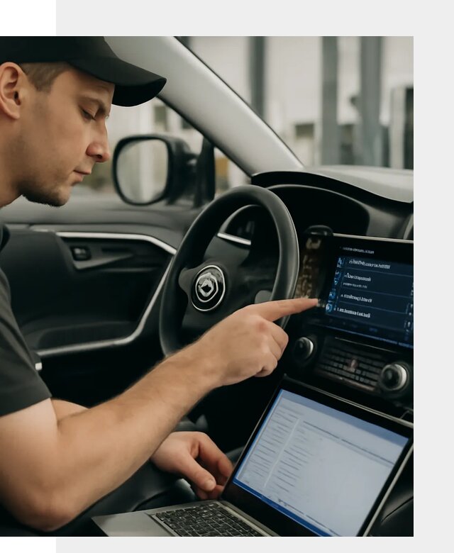 Русификация мультимедиа Toyota для автомобилей в Смоленске